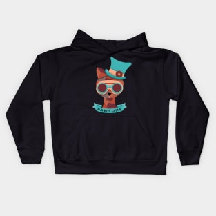 Pawsome t-shirt - metal gear cat - cute kitty shirt Kids Hoodie